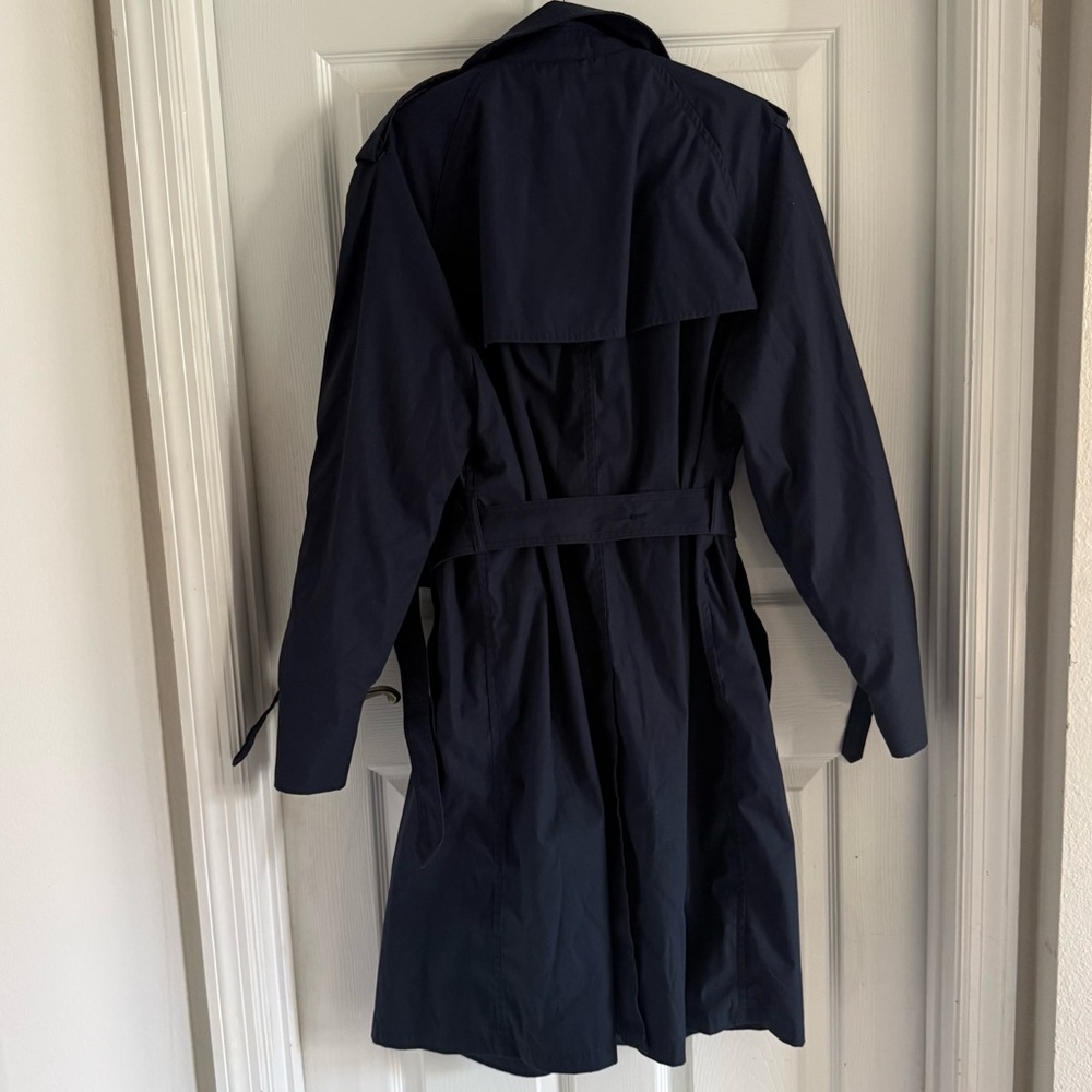 Navy Blue trench - Picture 8 of 8